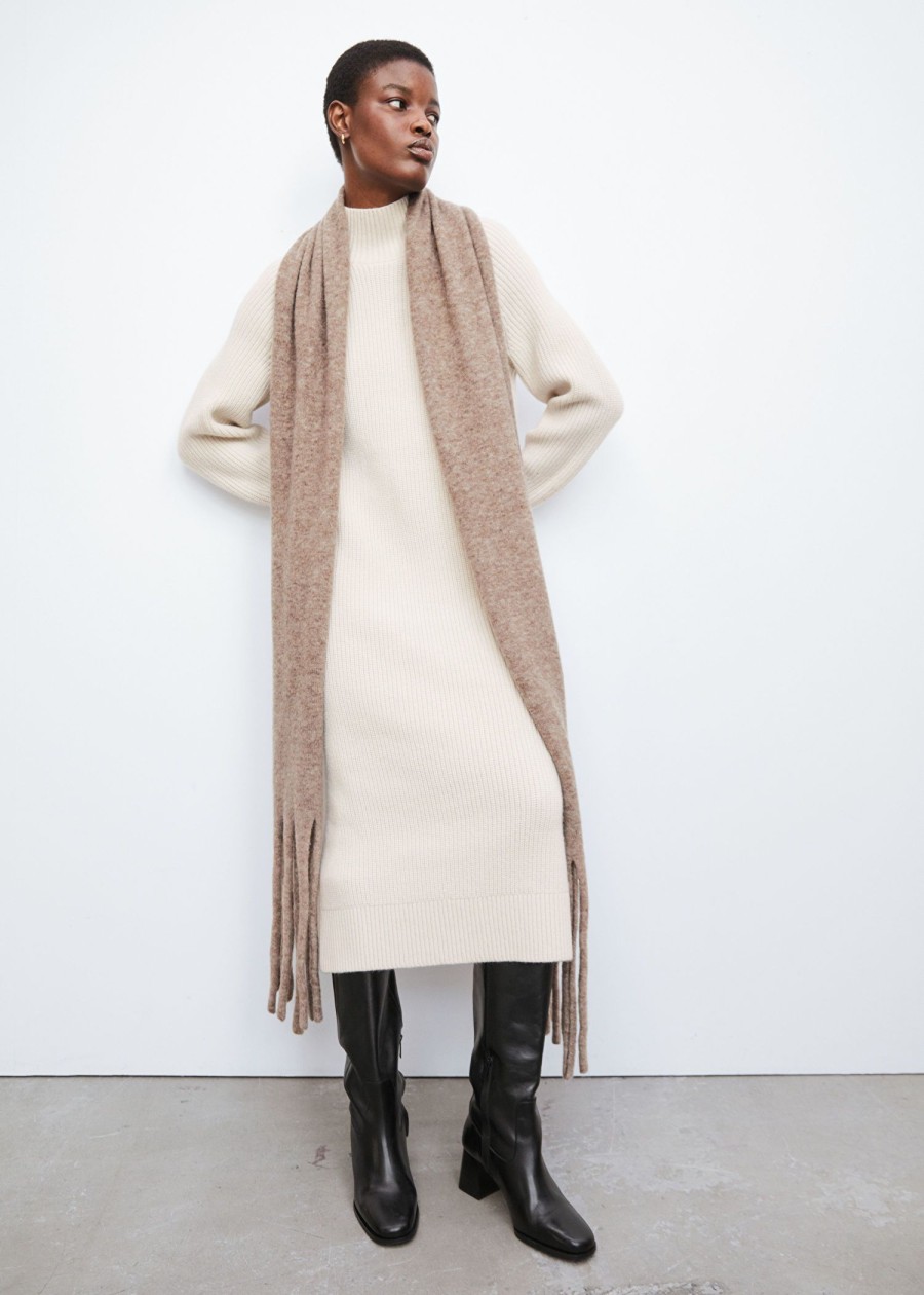 Tilbehor & Other Stories | Oversized Uld-Blend Torklaede Beige