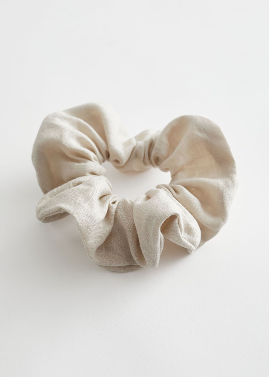 Tilbehor & Other Stories | Har Scrunchie I Hor Beige