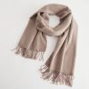 Tilbehor & Other Stories | Frynset Uldtorklaede Beige