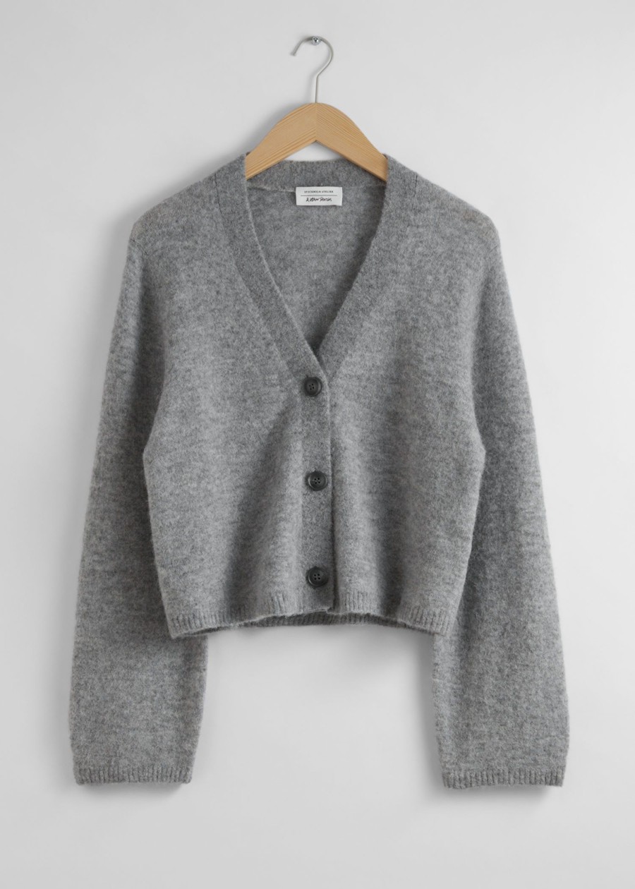 Toj & Other Stories | Oversized Strik Cardigan Gra