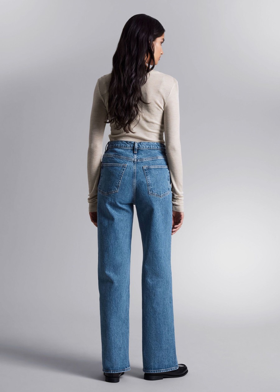 Toj & Other Stories | Brede Jeans Ny Bla