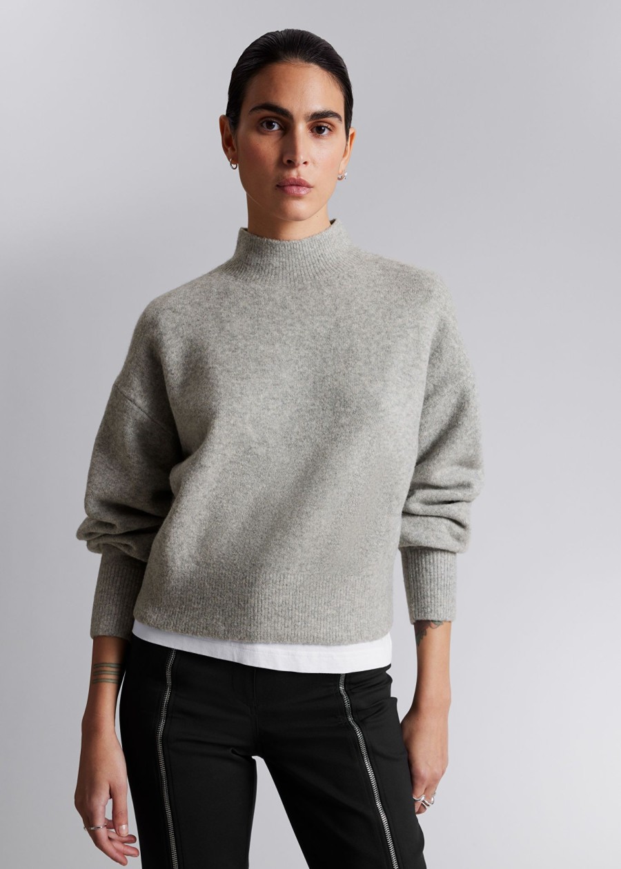 Toj & Other Stories | Mock-Neck Sweater Muldvarp