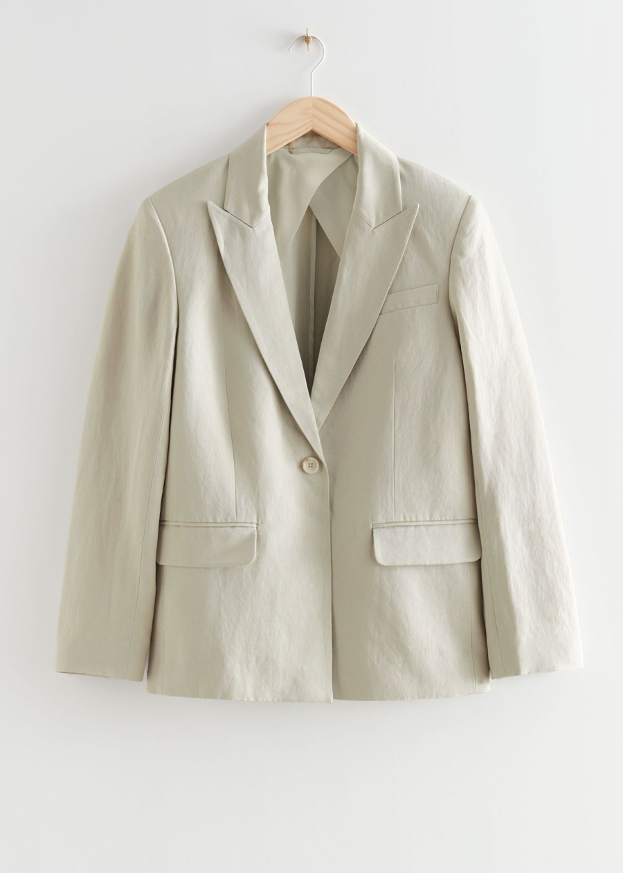 Toj & Other Stories | Oversize Blazer Beige