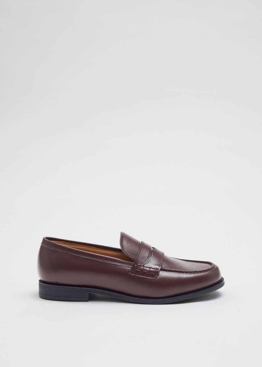 Sko & Other Stories | Penny Loafers I Laeder Mahogni