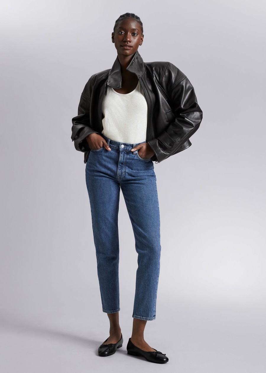 Toj & Other Stories | Tilspidsede Jeans Mellem Bla