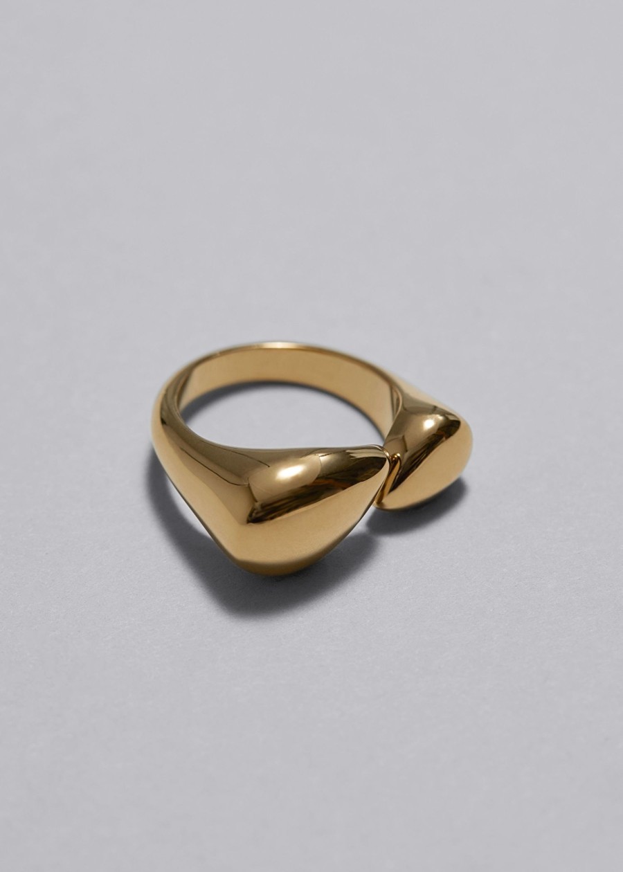 Smykker & Other Stories | Chunky Aben Ring Guld