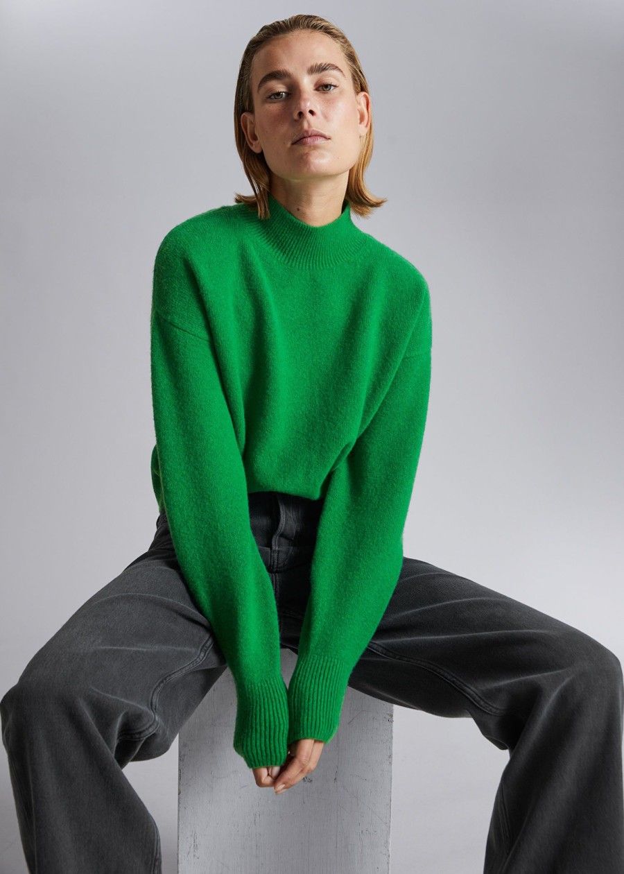 Toj & Other Stories | Mock-Neck Sweater Lyse-Gron