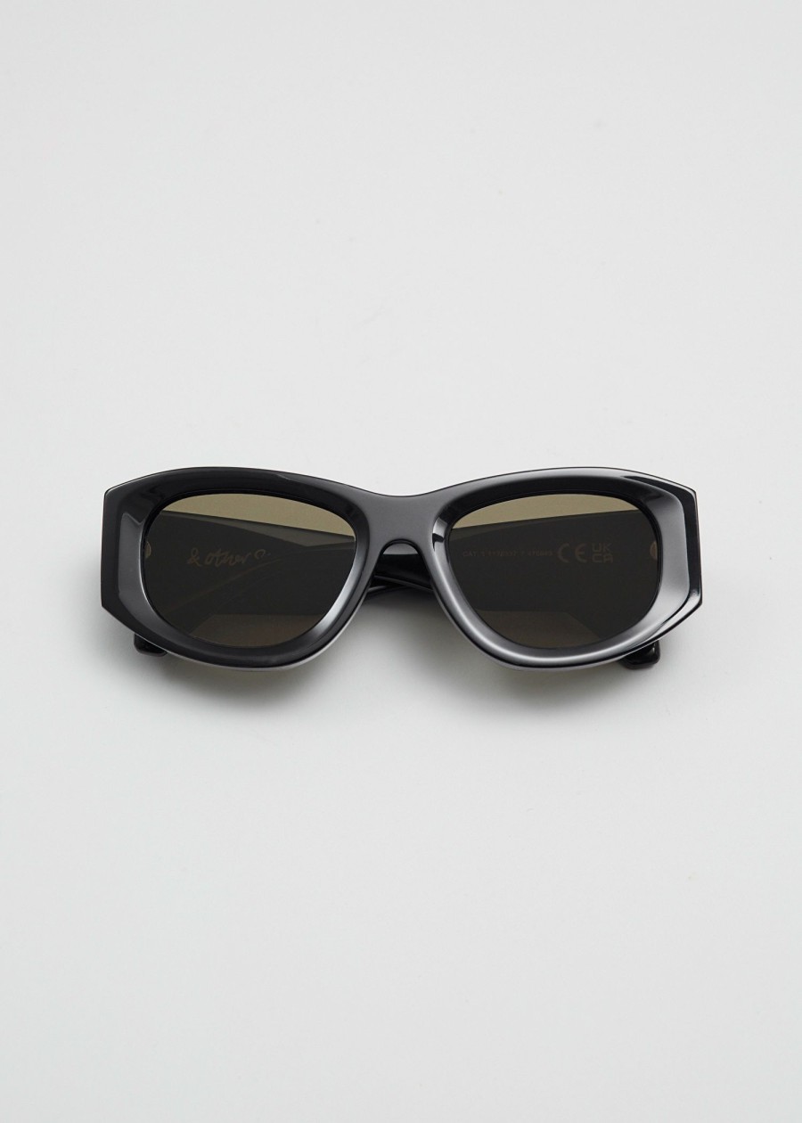 Tilbehor & Other Stories | Sporty Silhouette Acetate Solbriller Sort