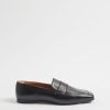 Sko & Other Stories | Klassiske Slim Laeder Loafers Sort