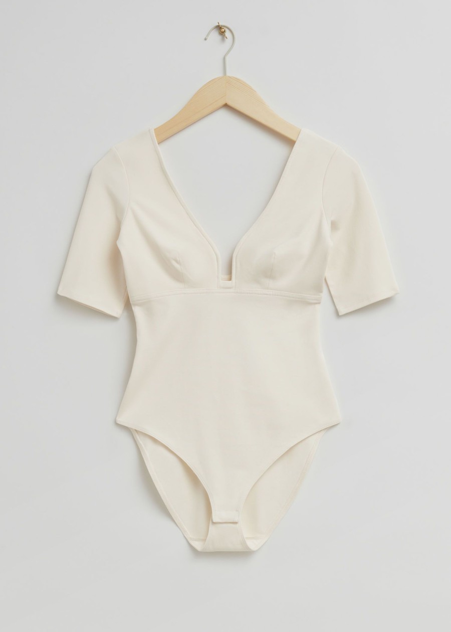 Toj & Other Stories | Bodysuit I Bomuldsblanding Flode