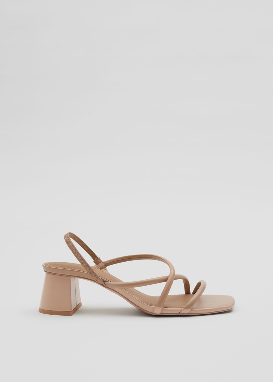 Sko & Other Stories | Strappy Sandaler Med Blokhael Beige