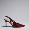 Sko & Other Stories | Laeder Slingback Pumps Bourgogne