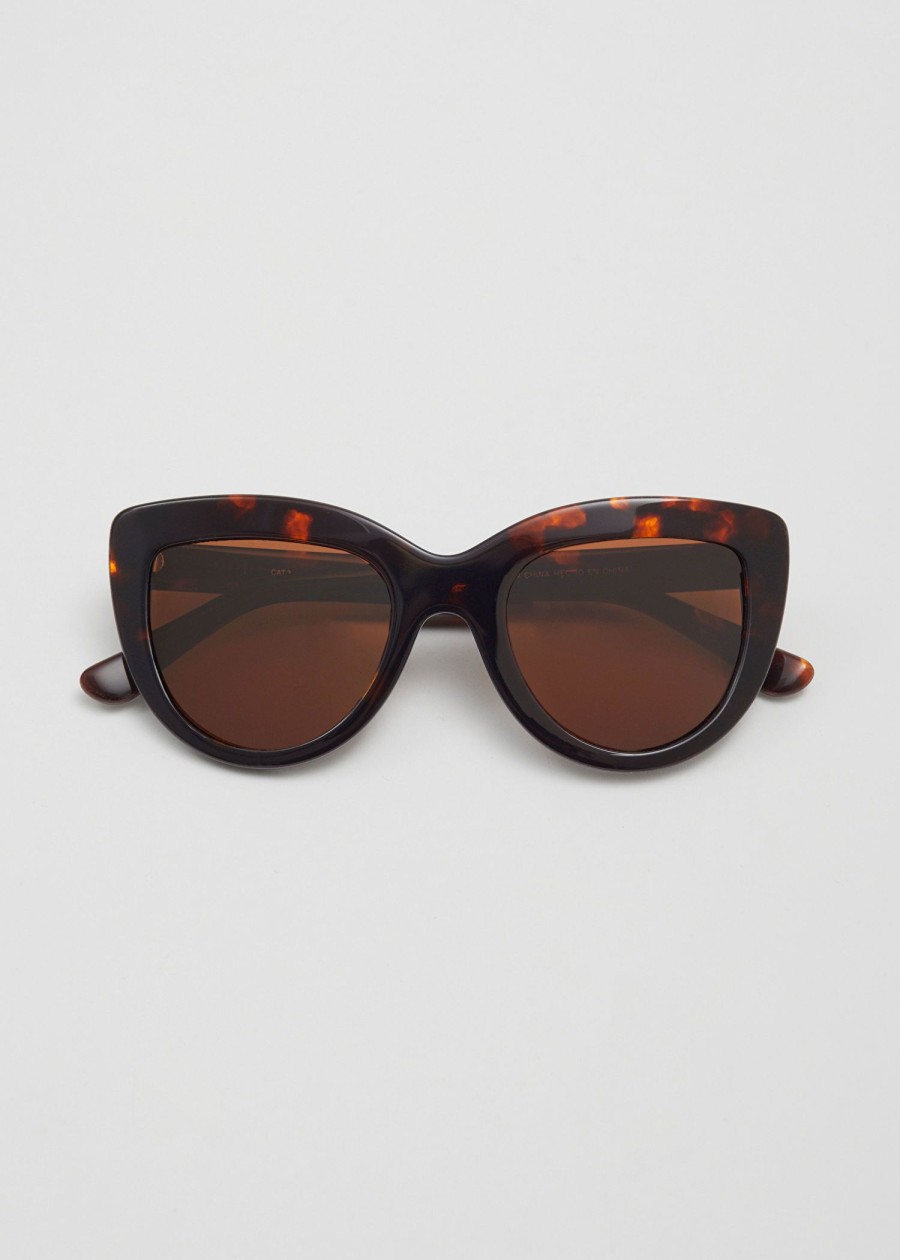 Tilbehor & Other Stories | Cat-Eye Acetate Solbriller Brun