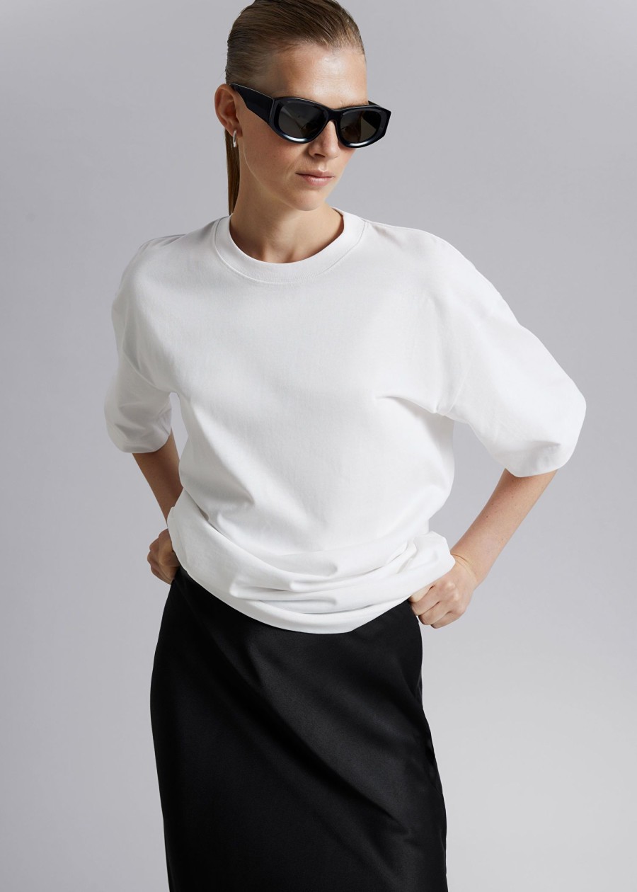 Toj & Other Stories | Oversized T-Shirt I Bomuldsjersey Hvid