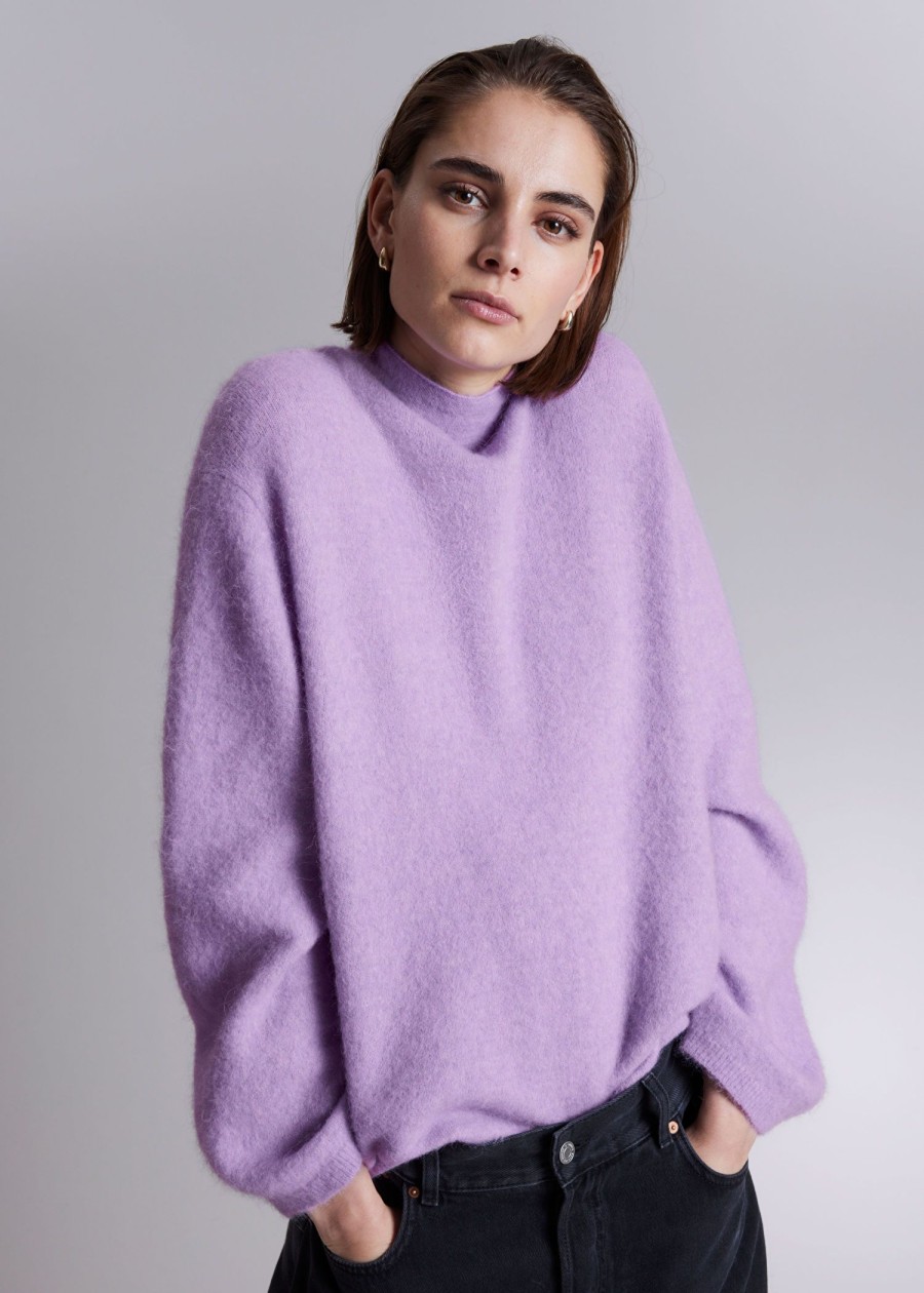 Toj & Other Stories | Mock-Neck Striktroje Lilla