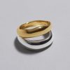 Smykker & Other Stories | Duo Tone Twin Ring Guld Solv