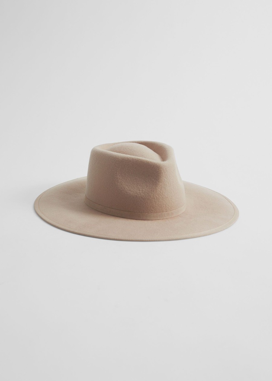 Tilbehor & Other Stories | Filt Fedora Hat Beige