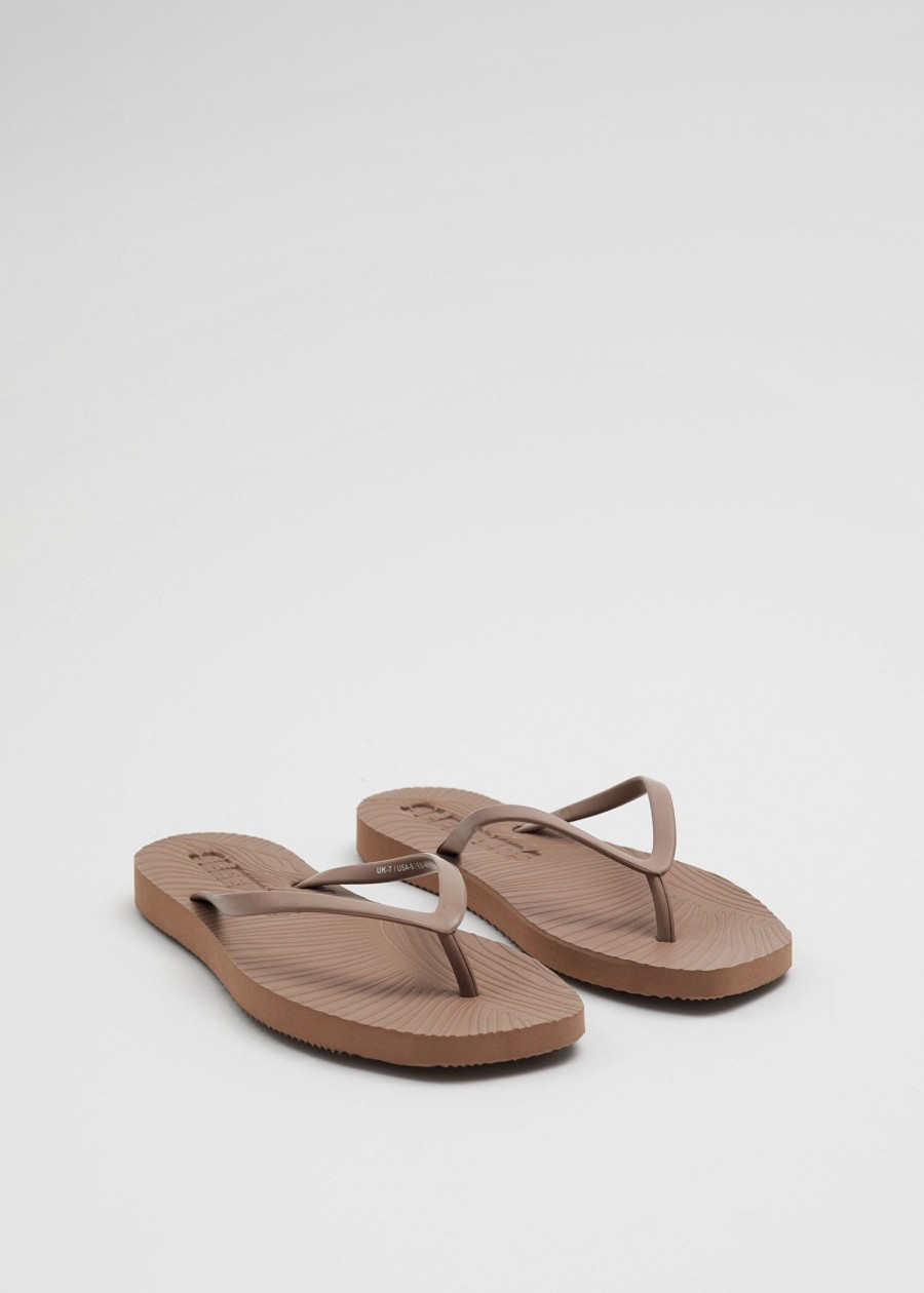 Sko & Other Stories | Sveller Tilspidsede Flip Flops Nougat