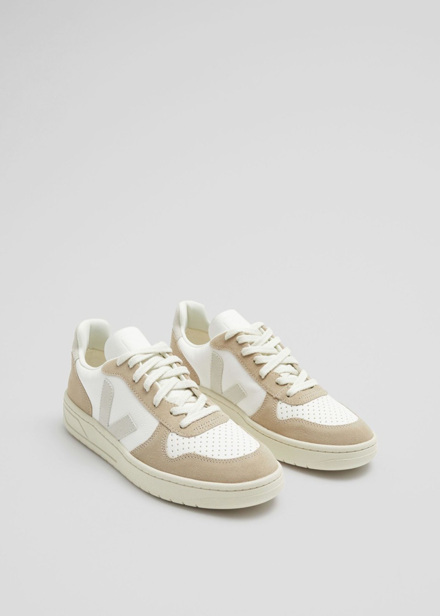 Sko & Other Stories | Veja V-10 Sneakers Beige/Hvid