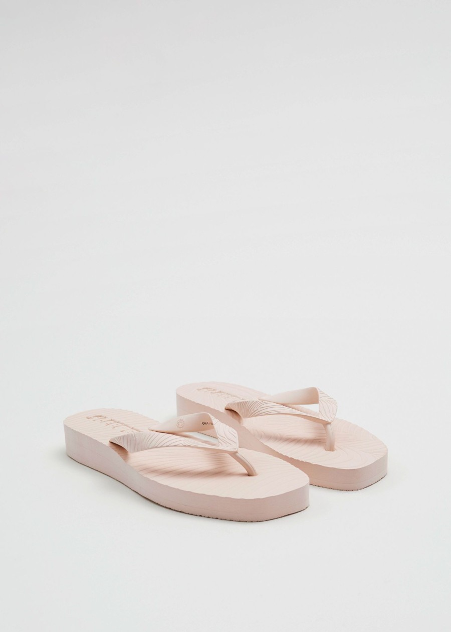 Sko & Other Stories | Sveller Tilspidsede Platform Flip Flops Hvede