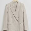 Toj & Other Stories | Afslappet Pasform Dobbeltradet Skraeddersyet Blazer Lys Beige