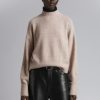 Toj & Other Stories | Mock-Neck Sweater Havregrod