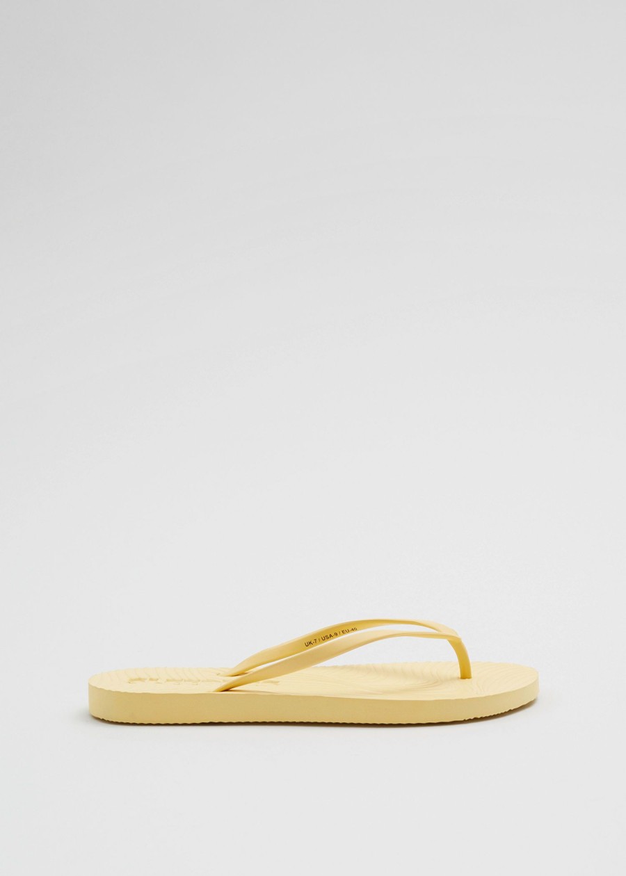 Sko & Other Stories | Sleepers Slim Flip Flops Citron