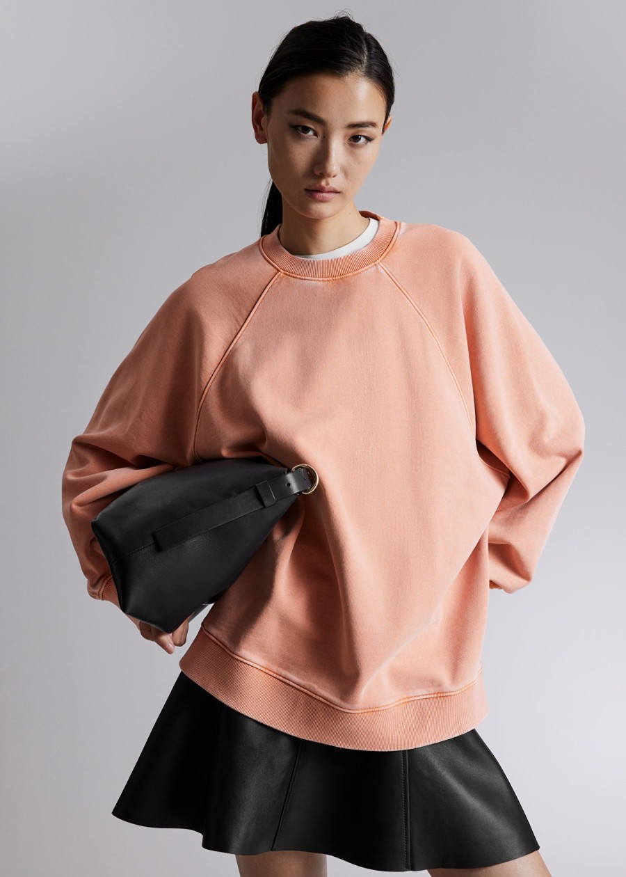 Toj & Other Stories | Afslappet Sweatshirt Fersken