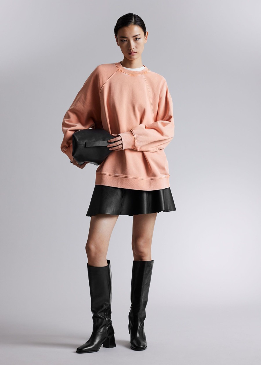 Toj & Other Stories | Afslappet Sweatshirt Fersken