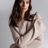 Toj & Other Stories | Bell Sleeve Cashmere Jumper Muldvarp