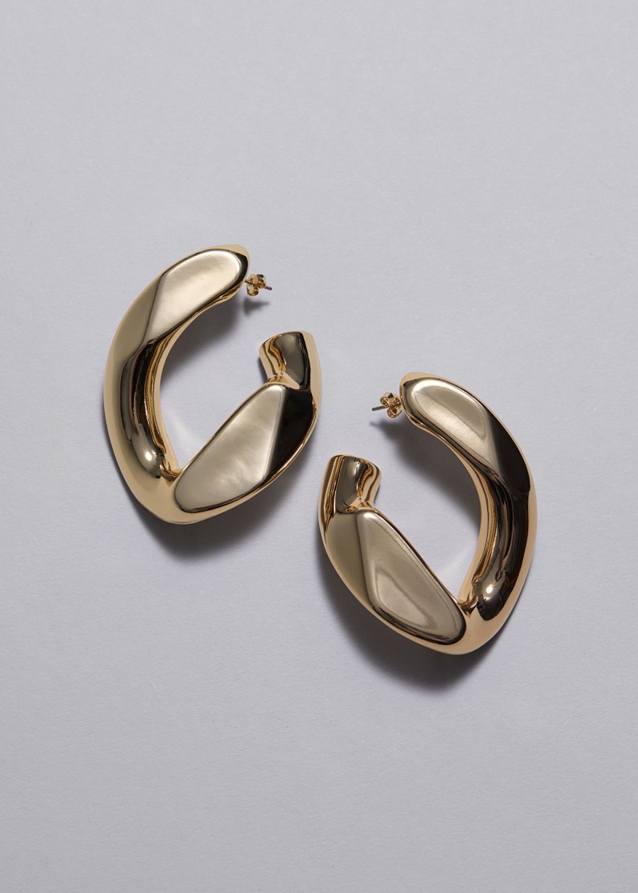 Smykker & Other Stories | Twist Hoop Oreringe Guld