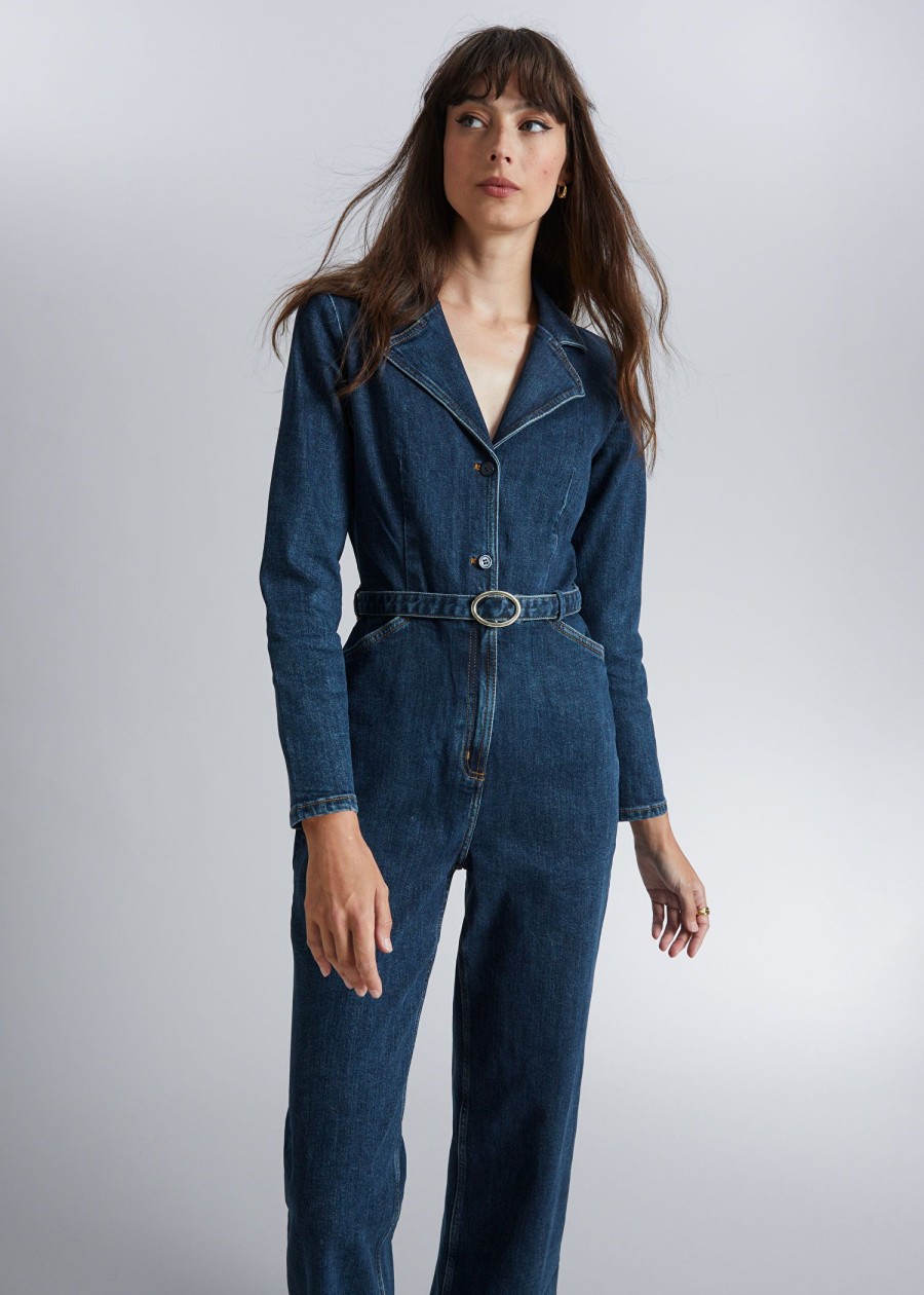 Toj & Other Stories | Jumpsuit Med Baelte Bla Denim