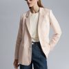 Toj & Other Stories | Afslappet Linned Blazer Lys Beige