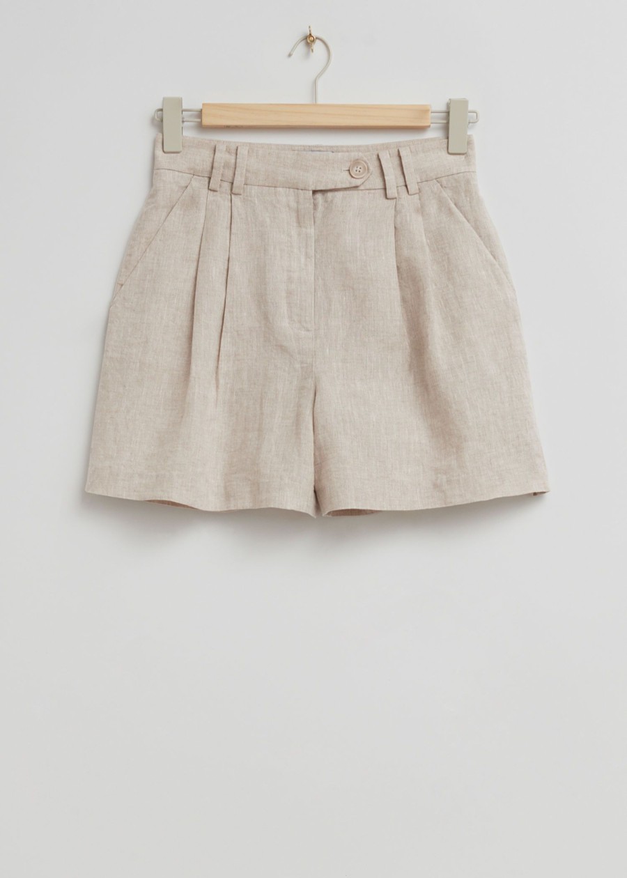 Toj & Other Stories | Afslappede Horshorts Beige