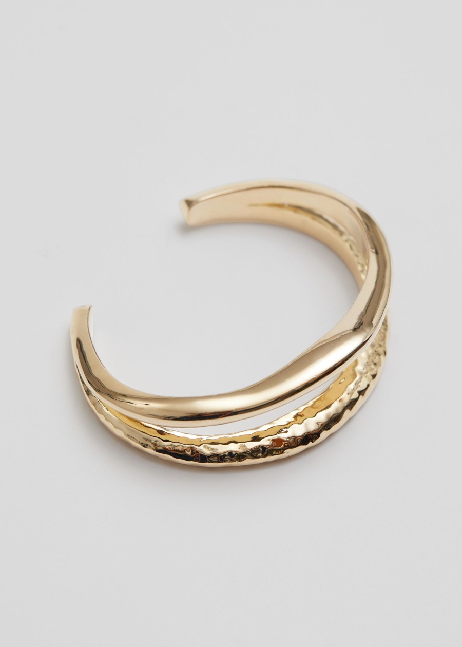 Smykker & Other Stories | Lagdelt Manchet Armband Guld