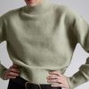 Toj & Other Stories | Mock-Neck Sweater Lys Khaki