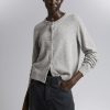 Toj & Other Stories | Slank Cashmere Cardigan Gra