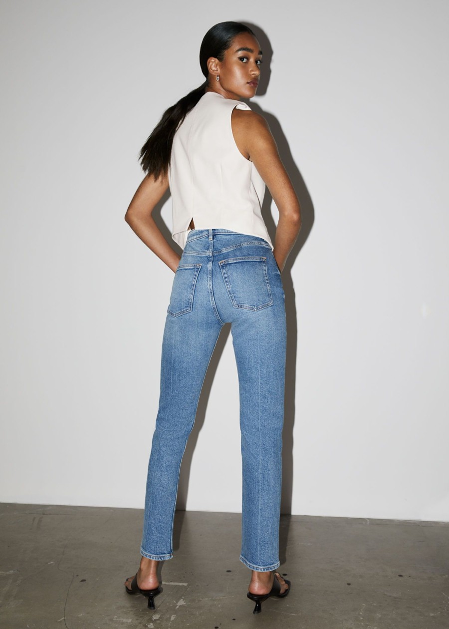 Toj & Other Stories | Jeans I Slanke Snit Bright Blue Wash