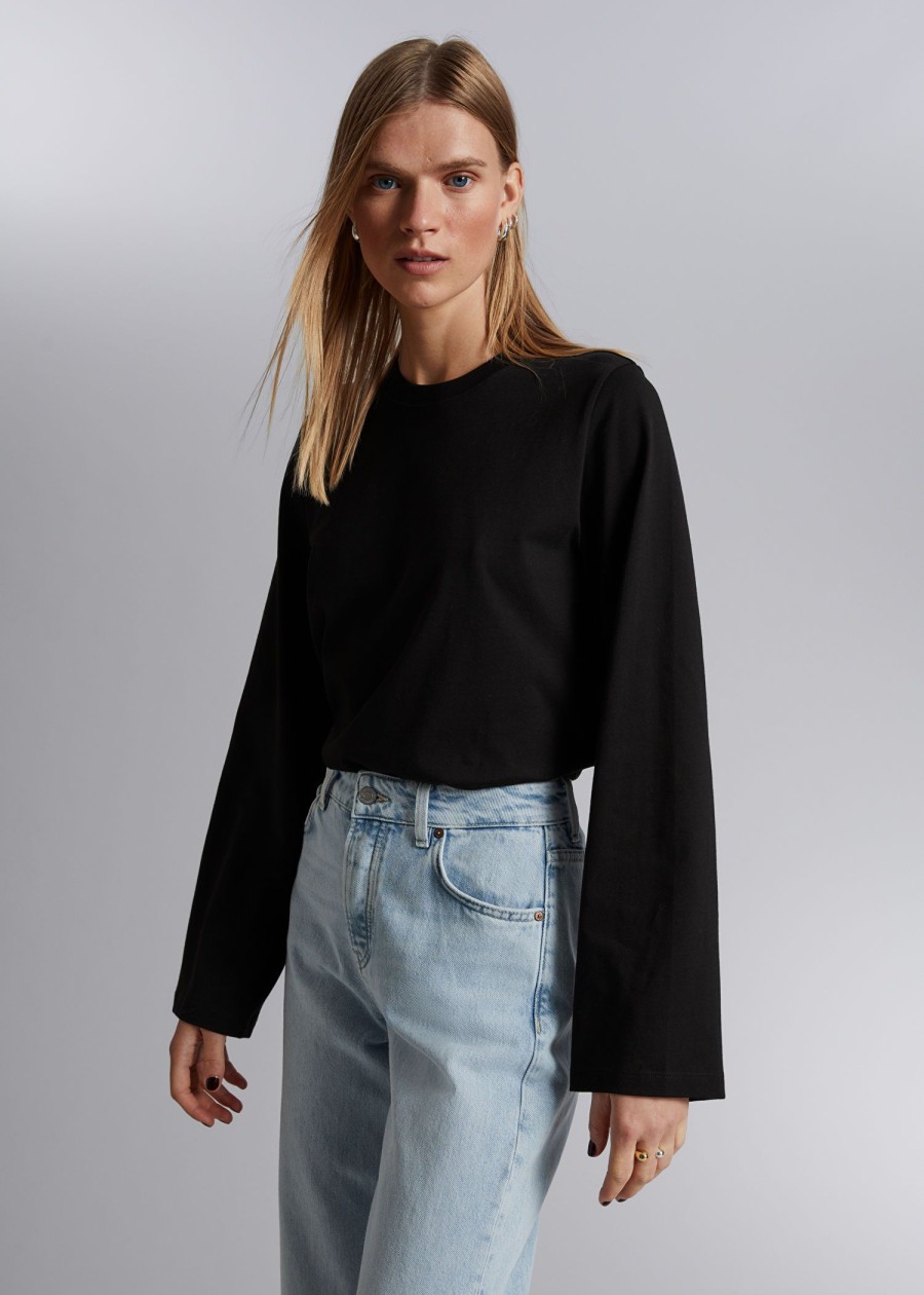 Toj & Other Stories | Afslappet Jersey Top Sort