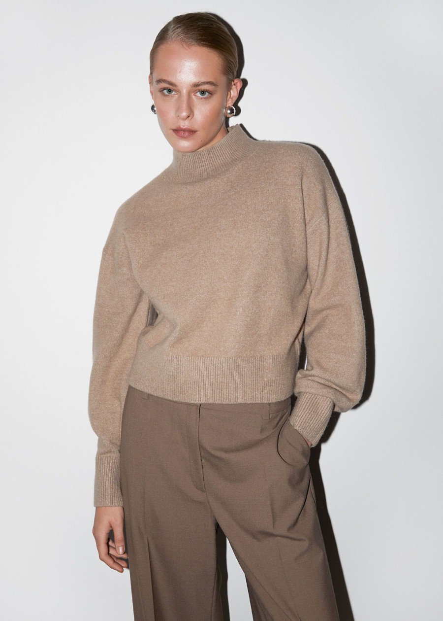 Toj & Other Stories | Mock-Neck Sweater Karamel