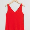 Toj & Other Stories | Loose-Fit V-Hals Vest Top Knaldrod