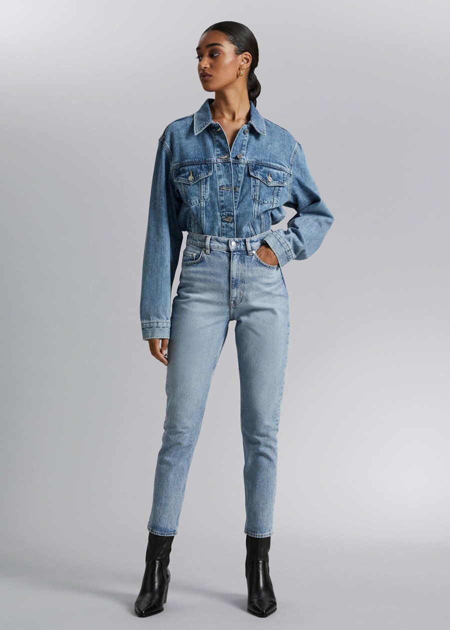 Toj & Other Stories | Tilspidsede Jeans Svag Bla