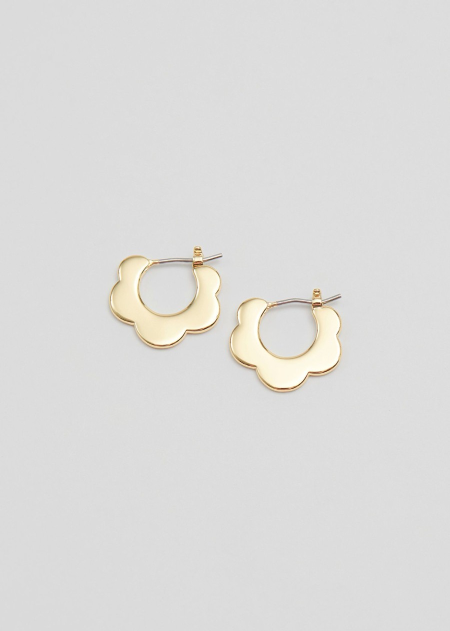 Smykker & Other Stories | Flower Hoop Oreringe Guld