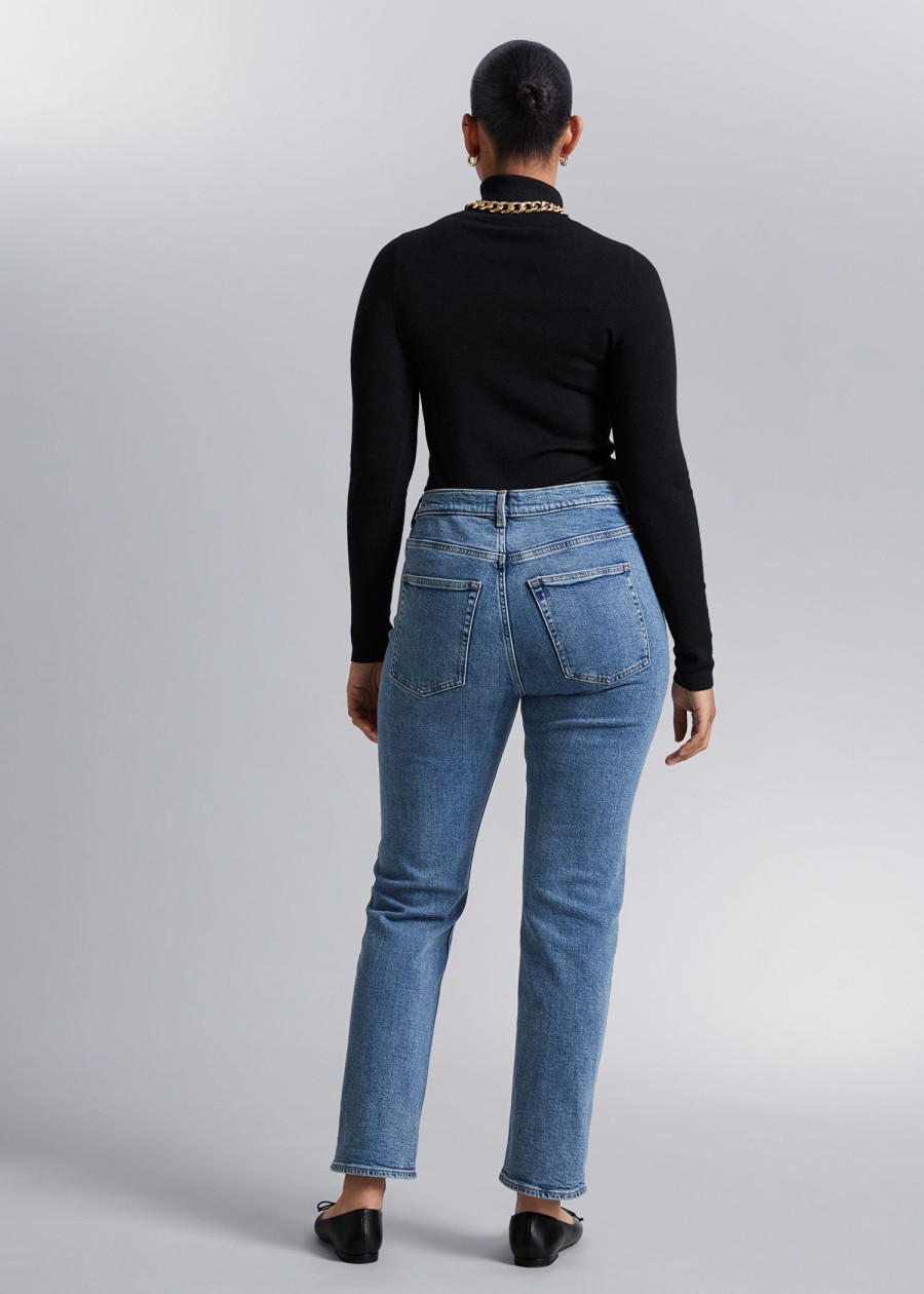 Toj & Other Stories | Slanke Jeans Mellem Bla