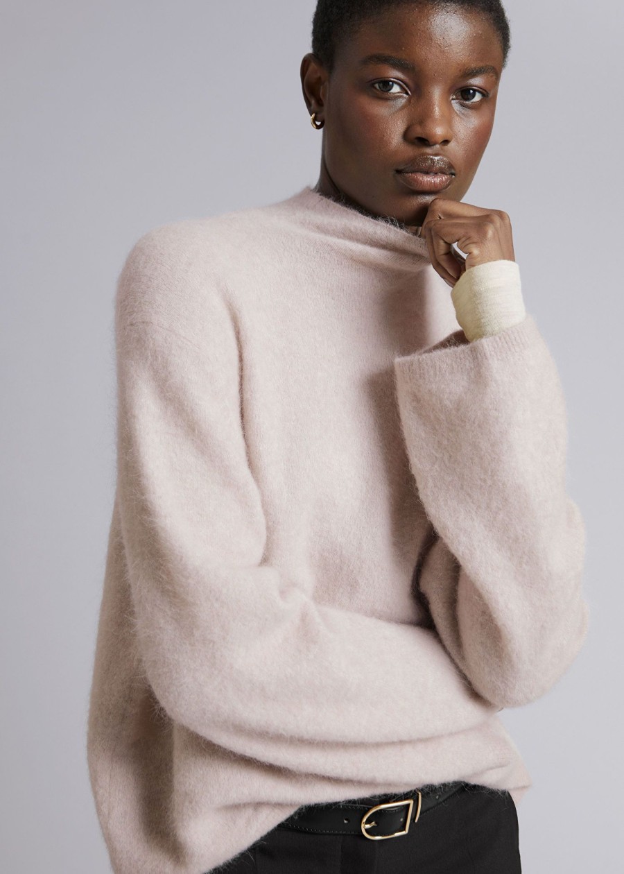 Toj & Other Stories | Mock-Neck Striktroje Beige