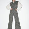 Toj & Other Stories | Bred Aermelos Tweed Jumpsuit Sort Tweed